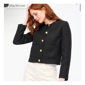 NWOT J. Crew Factory Tweed Lady Jacket